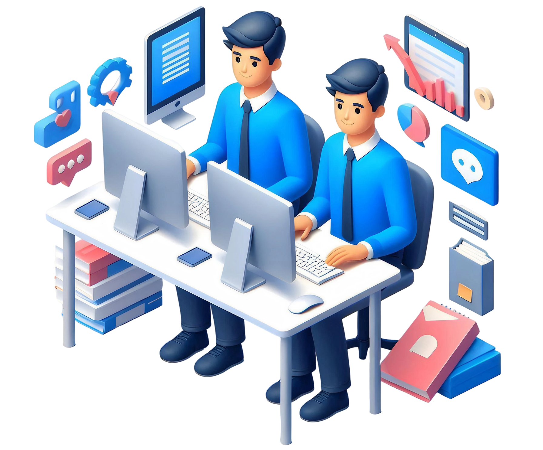 Nanosoft software developers landing image